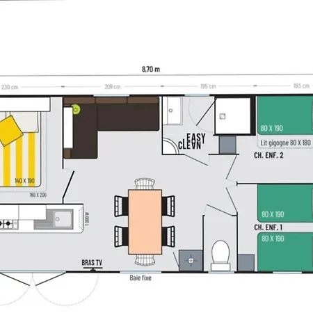 De Pujol Greenchalets Sur مكان تخييم أرجيليه- سور- مير